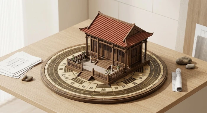 Sơ đồ la bàn phong thủy giúp xác định tuổi ất dậu 1945 hợp hướng nào