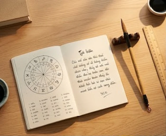 Sổ tay ghi chép đối chiếu các tuổi phạm hạn Thái Tuế năm Đinh Mùi giúp tuổi Tý nhận diện cục diện tương hại