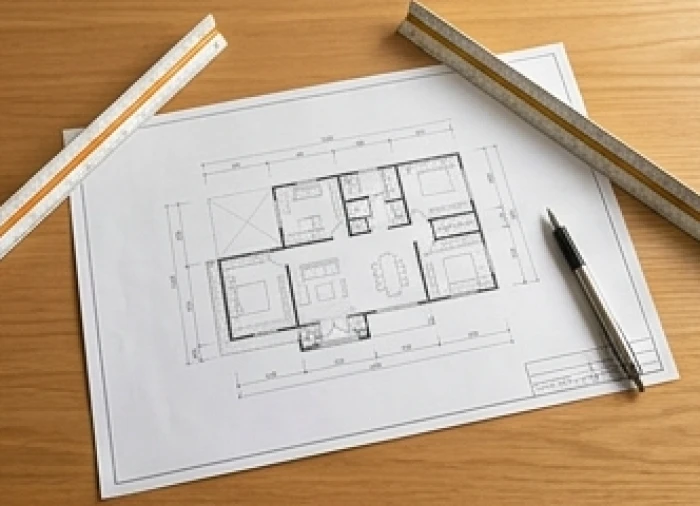 Sơ đồ bố trí mặt bằng nhà ở phân định rõ phương vị tốt xấu hợp phong thủy cho gia chủ tuổi Kỷ Dậu 1969