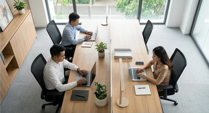 Bảng dữ liệu tra cứu chuẩn hướng bàn làm việc hợp tuổi thìn cho nam mạng và nữ mạng theo từng năm sinh mệnh quái