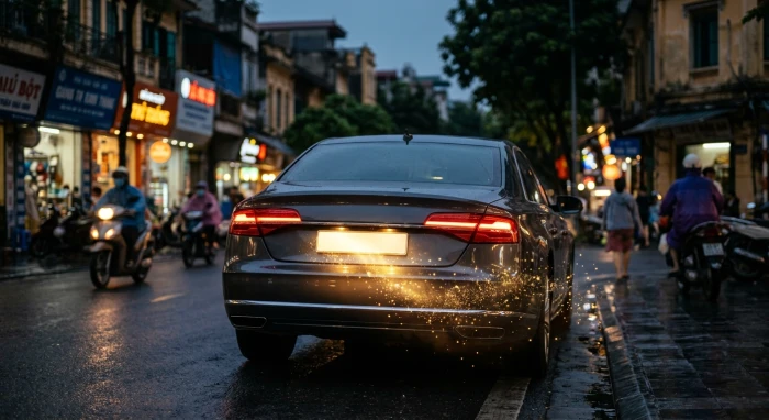 Hình ảnh minh họa cách tính điểm phong thủy và chọn biển số xe hợp tuổi sửu mang lại bình an