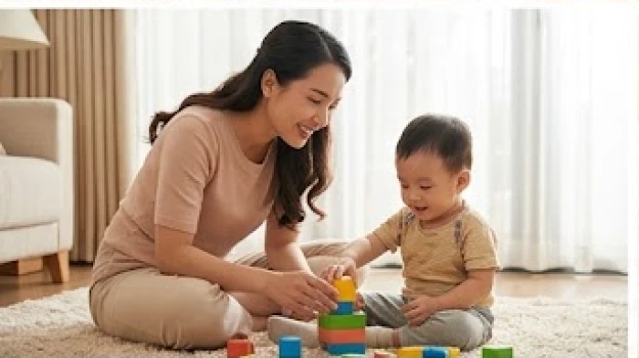 Người mẹ trò chuyện kiên nhẫn cùng con trai nhỏ giúp tháo gỡ khoảng cách của các tuổi trong gia đình