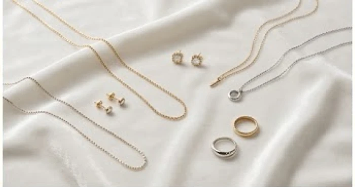Bộ sưu tập trang sức vàng bạc tinh xảo đại diện cho các nạp âm quý giá của những người mệnh Kim