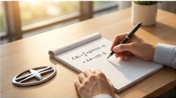 Quy trình cộng dồn tổng điểm 5 chữ số cuối để lấy số nút cát lành trên biển số xe ô tô hiện đại