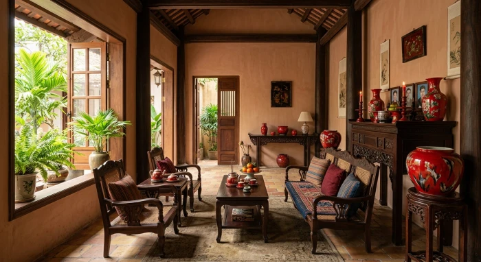 Bảng phối màu sắc nội thất và phong thủy giải đáp canh tý 1960 hợp màu gì để thu hút tài lộc