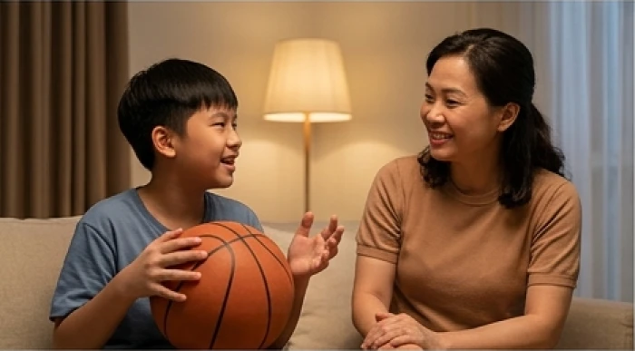 Cha mẹ cùng con tuổi giáp ngọ 2014 trò chuyện nhẹ nhàng về sở thích cá nhân giúp giải tỏa áp lực học đường