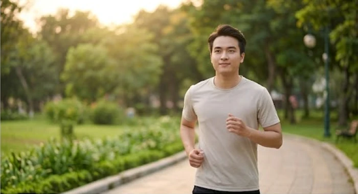 Chạy bộ ngoài trời giúp giải phóng năng lượng nóng giận một cách lành mạnh