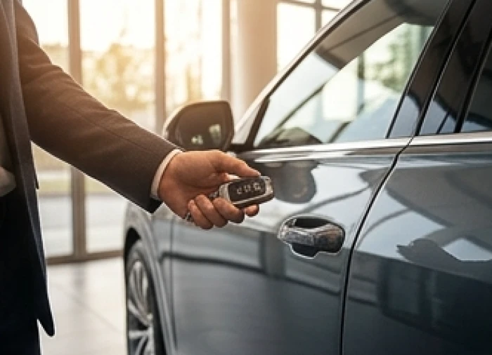 Người mua xe đang cân nhắc lựa chọn màu sơn ô tô phù hợp với ngũ hành bản mệnh
