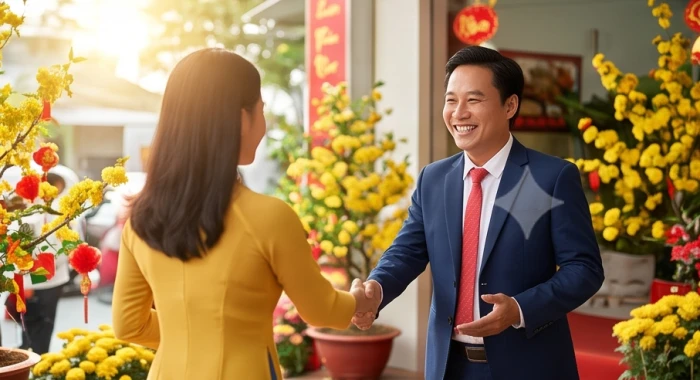 Nghi thức xông đất và mở hàng đầu năm mới Bính Ngọ theo tiêu chí tuổi dần hợp tuổi nào để thu hút tài lộc