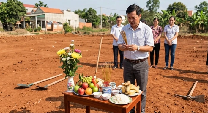 Khung cảnh ông bà cùng con cháu dọn dẹp trang hoàng nhà cửa đón Tết trong không khí ấm cúng cuối năm