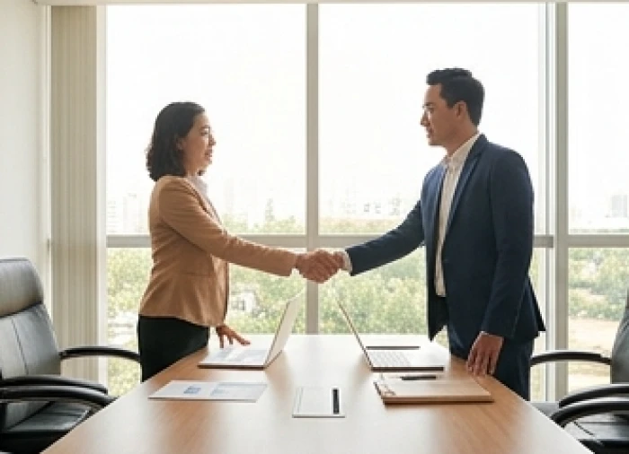 Cuộc đàm phán hợp tác kinh doanh thành công nhờ cát khí Tam Hợp trong tử vi tuổi Dần năm 2026