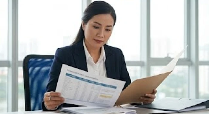 Phụ nữ tuổi Tuất rà soát hợp đồng và kiểm soát rủi ro kinh doanh làm rõ ưu điểm tính cách nữ tuổi tuất