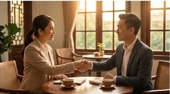 Sự hợp tác ăn ý giữa gia chủ Canh Thân và các đối tác hợp mệnh giúp công việc kinh doanh mở rộng suôn sẻ