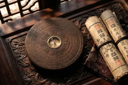 La bàn phong thủy gỗ truyền thống giúp giải đáp đông tứ mệnh là gì khi chọn hướng nhà