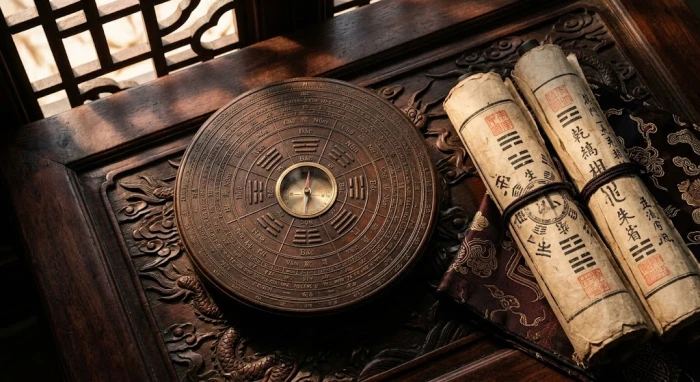 La bàn phong thủy gỗ truyền thống giúp giải đáp đông tứ mệnh là gì khi chọn hướng nhà