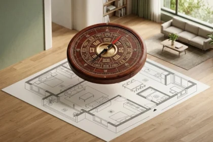 La bàn phong thủy giúp nam nữ xác định giáp thìn 1964 hợp hướng nào để bố trí cửa chính và nội thất chuẩn xác