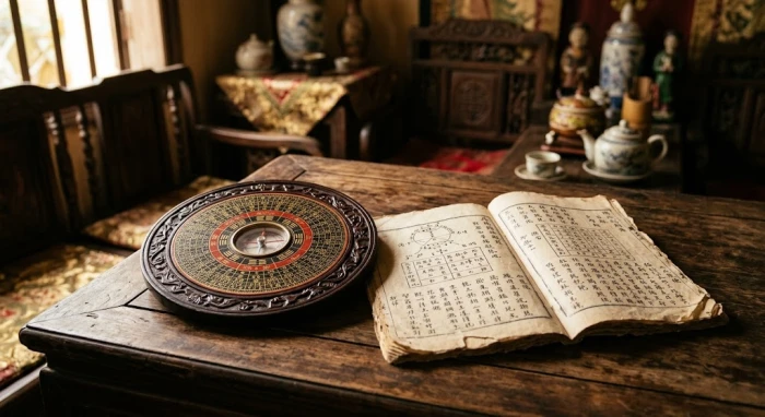 La bàn phong thủy và cổ thư tử vi Việt Nam giúp luận giải chi tiết hại thái tuế là gì