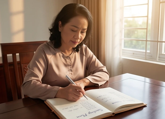 Gia chủ tuổi Tân Hợi lập kế hoạch chi tiêu gia đình và kiểm soát ngân sách chu đáo trong năm gặp hạn Ngũ Mộ