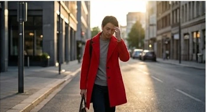 Mặc áo khoác màu đỏ đậm bao phủ toàn thân trong thời gian dài có thể gây hao tổn sinh khí