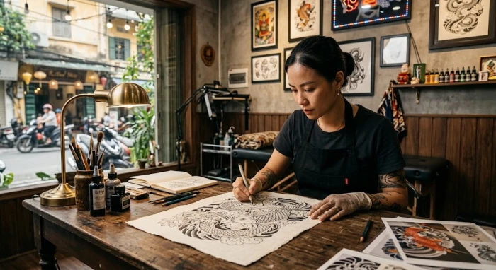 Tổng hợp các mẫu hình xăm hợp tuổi thân mang lại may mắn và tài lộc cho nam nữ