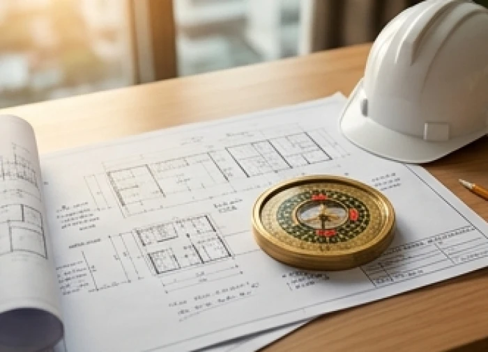 Bản vẽ thiết kế nhà ở phong thủy dành cho người tuổi Dậu gặp hạn Hoang Ốc