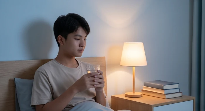 Học sinh tuổi Canh Dần uống nước ấm và duy trì giấc ngủ khoa học 8 tiếng mỗi đêm để phục hồi sức khỏe mùa thi