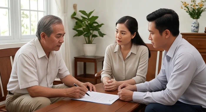 Buổi hòa giải các ký kết hợp đồng quan trọng có sự tham gia của người trung gian mang lại sự minh bạch