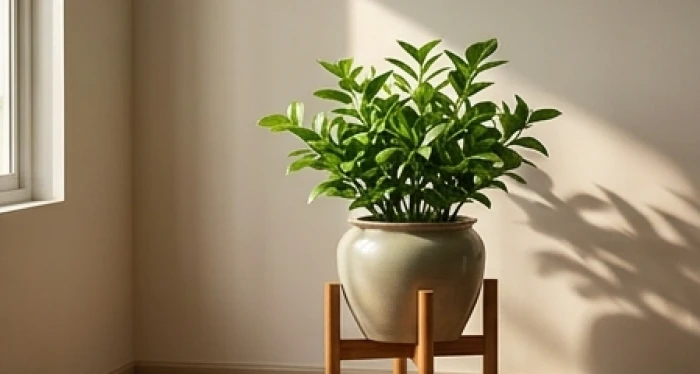Góc thiền định với cây xanh phong thủy giúp cân bằng năng lượng và hóa giải xung khắc cho gia chủ tuổi Đinh Dậu