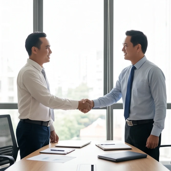 Đối tác kinh doanh thống nhất chiến lược hợp tác làm ăn thể hiện sự bổ trợ xuất sắc với người tuổi ngọ