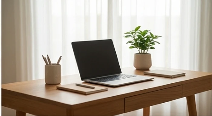 Bàn làm việc giám đốc quay về hướng đông nam sinh khí đón ánh sáng ban mai và hút tài lộc cho nữ bính dần