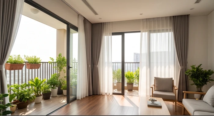 Căn nhà có ban công hướng Đông Nam đón ánh sáng tự nhiên và gió mát cho gia chủ thuộc cung Chấn