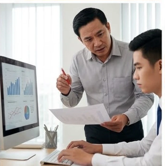 Hành động liên tục rà soát lại một báo cáo đã hoàn thiện thể hiện sự đa nghi độc đoán