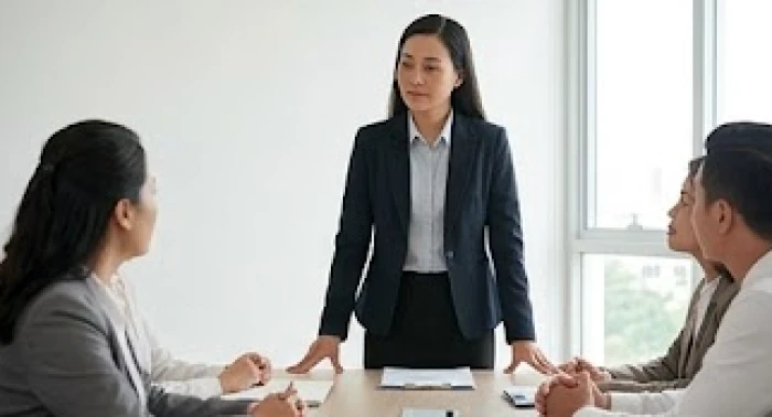 Phụ nữ tuổi Tuất đếm nhịp thở để giữ bình tĩnh trong cuộc họp cho thấy cách rèn luyện tính cách nữ tuổi tuất