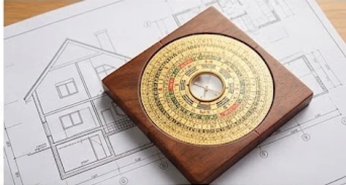 Sử dụng la bàn Bát Trạch để xác định hướng Sinh Khí và Diên Niên khi thiết kế cửa chính căn nhà