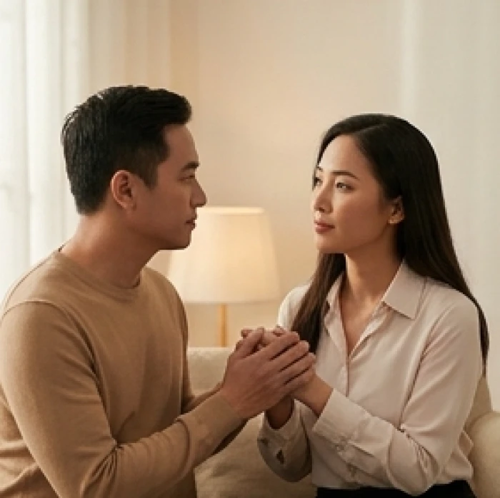 Đối thoại nhẹ nhàng và giao tiếp bằng ánh mắt để gỡ bỏ những bức tường phòng vệ
