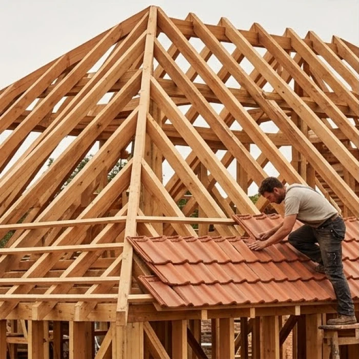 Nghi lễ cất nóc và lợp mái nhà tiến hành thuận lợi vào ngày có năng lượng tương hợp với bản mệnh