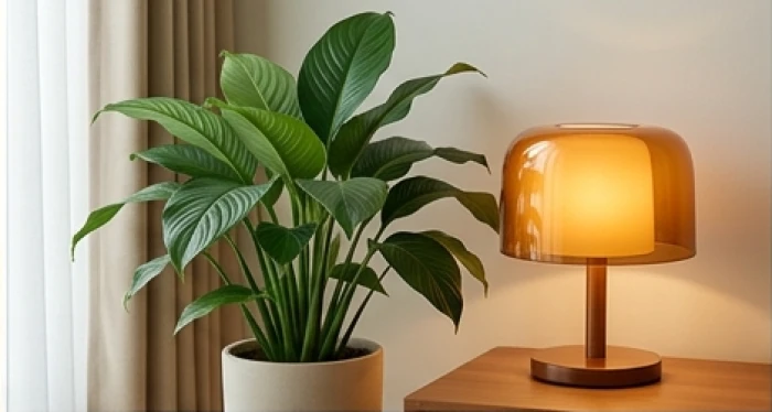 Chậu cây xanh nội thất mang năng lượng hành Mộc giúp tương sinh cho bản mệnh Sơn Đầu Hỏa