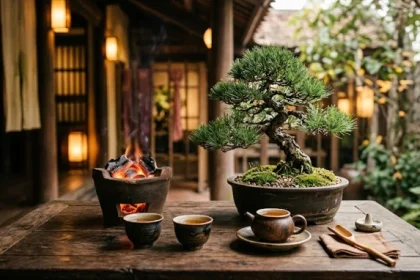 Hình ảnh nghệ thuật tĩnh vật ngũ hành minh họa cho mệnh hỏa hợp mệnh gì trong phong thủy