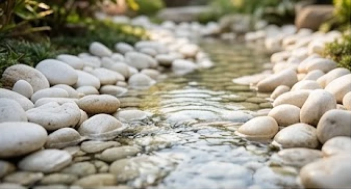 Dòng suối nước trong vắt biểu tượng cho nạp âm Tuyền Trung Thủy của tuổi Giáp Thân