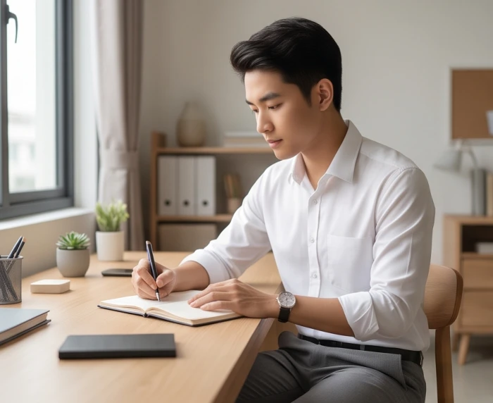 Nam giới tuổi canh thìn tập trung rèn luyện sự kiên nhẫn và kiềm chế cảm xúc trong công việc