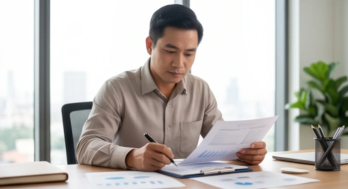 Người nam tuổi Quý Dậu cẩn trọng rà soát kỹ lưỡng các điều khoản hợp đồng nhằm hạn chế rủi ro