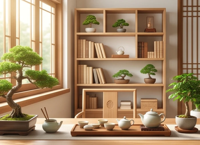 Không gian phòng làm việc tràn ngập ánh sáng thể hiện nguồn sinh khí dồi dào của trạng thái Trường Sinh và Đế Vượng