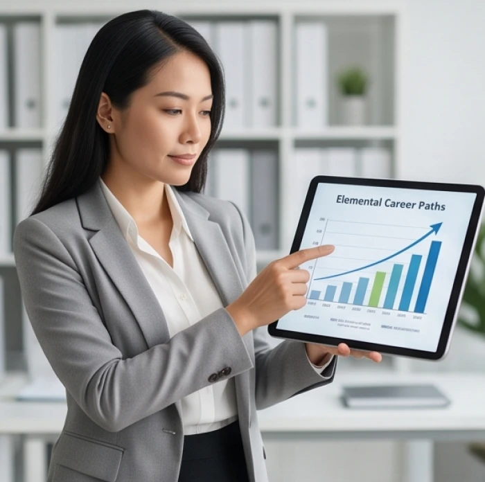 Chuyên gia tư vấn phân tích biểu đồ ngũ hành lựa chọn nghề nghiệp phù hợp cho người tuổi Dần tại văn phòng