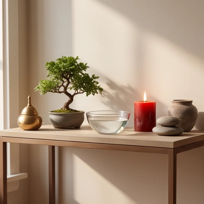 Năm yếu tố ngũ hành Kim Mộc Thủy Hỏa Thổ liên kết với đặc điểm tính cách của tám cung mệnh