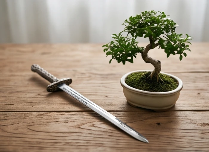 Biểu tượng ngũ hành Kim và Mộc thể hiện sự khác biệt mệnh lý giữa các năm sinh tuổi Dậu