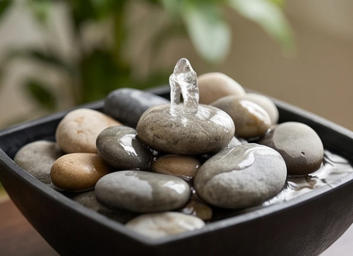 Sử dụng vật phẩm phong thủy hành Thủy để làm cầu nối dung hòa giữa hai vợ chồng khắc mệnh