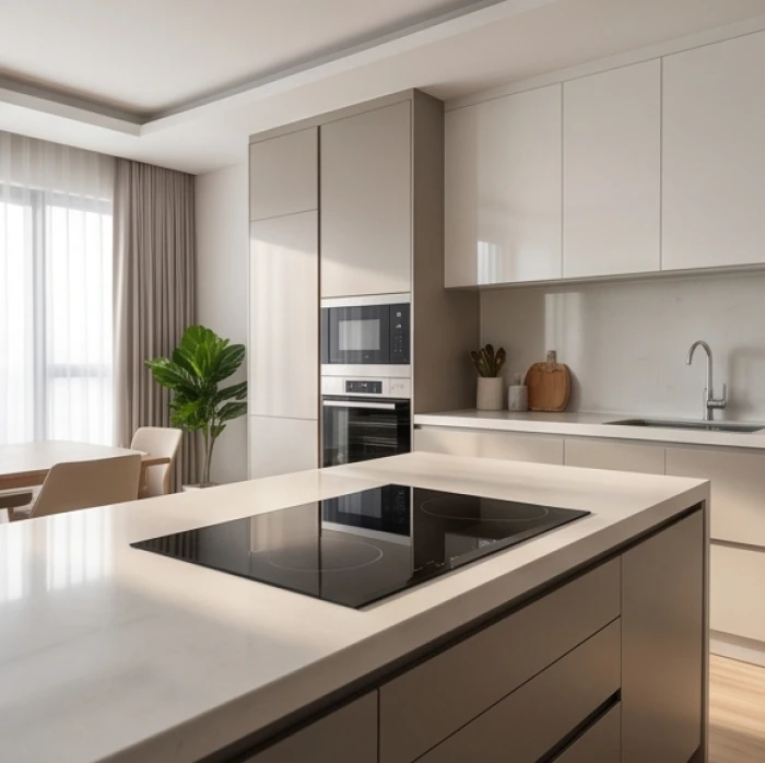 Không gian bếp nấu bố trí chuẩn quy tắc tọa hung hướng cát giúp hóa giải hung khí và đón tài lộc cho gia đình