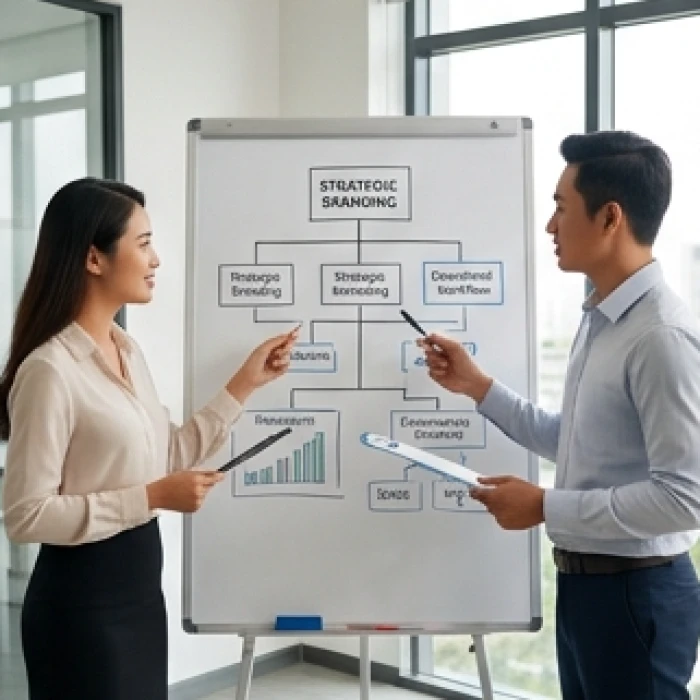 Buổi họp trao đổi chuyên môn giữa hai quản lý nhằm rà soát tiến độ và phân định rõ vai trò vận hành