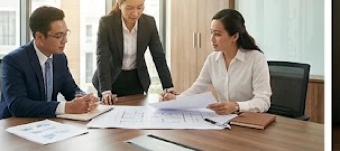 Nhóm doanh nhân thảo luận chiến lược phát triển dự án phát huy điểm mạnh chuyên môn của tam hợp tuổi mão