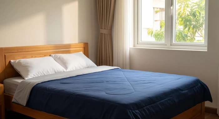 Bố trí giường ngủ hướng Đông Nam đón sinh khí tốt lành cho người cao tuổi mang bản mệnh Mộc
